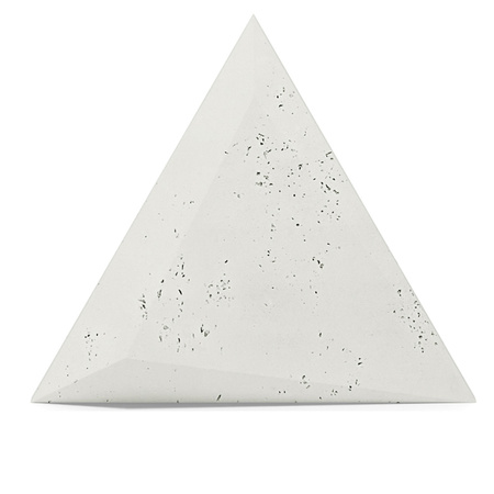Płyta betonowa na ścianę 3D PB36 520x600x30, zgaszona biel B0, beton architektoniczny