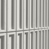 Płyta betonowa na ścianę 3D PB66A 1350x430x22, zgaszona biel B0; wzór A, beton architektoniczny
