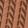Płyta betonowa na ścianę 3D PB49 935x600x25, terakota CL01, beton architektoniczny