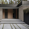 Płyta betonowa na ścianę 3D PB69 5x22,6x2, szarobeżowy CL05, beton architektoniczny