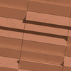 Płyta betonowa na ścianę 3D PB69 5x22,6x2, terakota CL01, beton architektoniczny