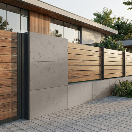 Płyta betonowa na ścianę 2D PA09 1200x600x10, szarobeżowy CL05, beton architektoniczny