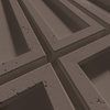 Płyta betonowa na ścianę 3D PB66A 1350x430x22, czekoladowy CL02, wzór A, beton architektoniczny