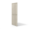 Płyta betonowa na ścianę 3D PB66A 1350x430x22, kość słoniowa KS; wzór A, beton architektoniczny