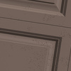 Płyta betonowa na ścianę 3D PB33A 1200x600x30, czekoladowy CL02; wzór A, beton architektoniczny
