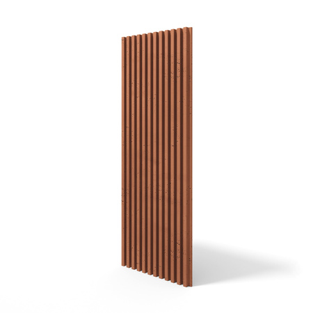 Płyta betonowa na ścianę 3D PB38 1350x480x30, terakota CL01, beton architektoniczny
