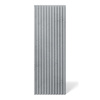Płyta betonowa na ścianę 3D PB38 1350x480x30, szary S96, beton architektoniczny