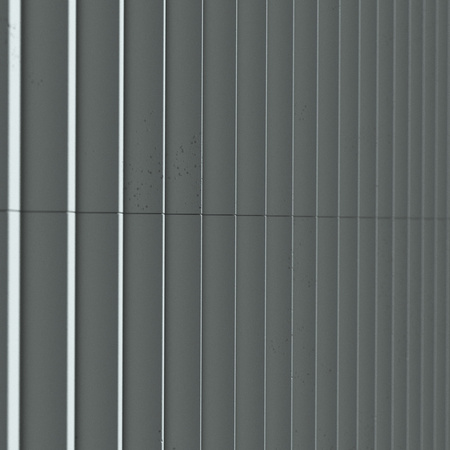 Płyta betonowa na ścianę 3D PB62 1350x480x35, jasny błękit CL06, beton architektoniczny