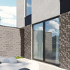 Płyta betonowa na ścianę 3D PB15 600x600x40, kaszmirowy CL04, beton architektoniczny