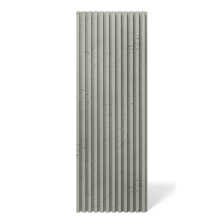 Płyta betonowa na ścianę 3D PB38 1350x480x30, zgaszona zieleń CL09, beton architektoniczny