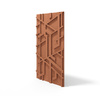 Płyta betonowa na ścianę 3D PB27 1200x600x35, terakota CL01, beton architektoniczny