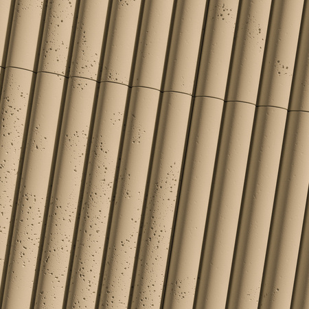 Płyta betonowa na ścianę 3D PB57 1350x460x30, miodowy CL03, beton architektoniczny