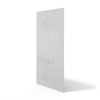 Płyta betonowa na ścianę 3D PB37 1350x600x12, jasnoszary S50, beton architektoniczny