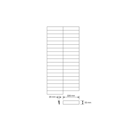Płyta betonowa na ścianę 3D PB69 5x22,6x2, terakota CL01, beton architektoniczny