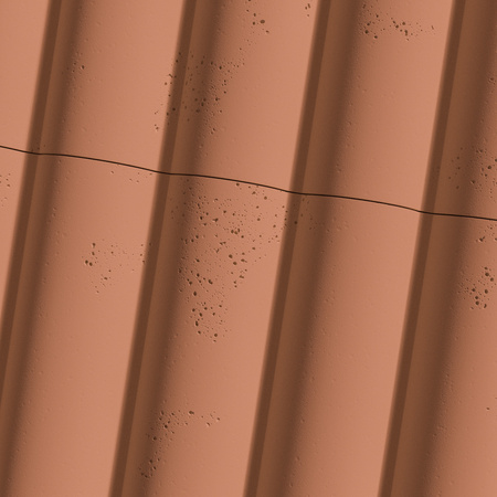 Płyta betonowa na ścianę 3D PB61 1350x500x37, terakota CL01, beton architektoniczny