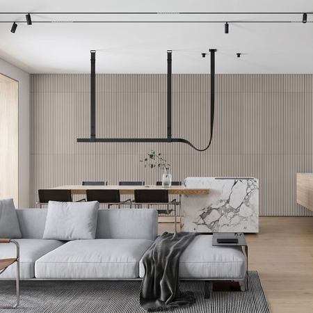 Płyta betonowa na ścianę 3D PB57 1350x460x30, kaszmirowy CL04, beton architektoniczny