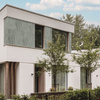 Płyta betonowa na ścianę 3D PB03 1000x500x32, zgaszona zieleń CL09, beton architektoniczny