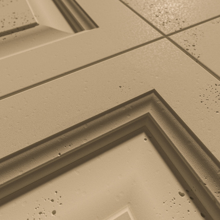 Płyta betonowa na ścianę 3D PB33A 1200x600x30, miodowy CL03, wzór A, beton architektoniczny