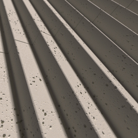 Płyta betonowa na ścianę 3D PB64 1350x480x30, kaszmirowy CL04, beton architektoniczny