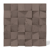 Płyta betonowa na ścianę 3D PB16 600x600x40, czekoladowy CL02, beton architektoniczny