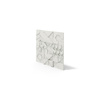 Płyta betonowa na ścianę 3D PB12 600x600x40, zgaszona biel B0, beton architektoniczny