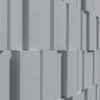 Płyta betonowa na ścianę 3D PB13 1200x600x40, szary S96, beton architektoniczny