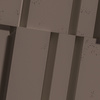 Płyta betonowa na ścianę 3D PB13 1200x600x40, czekoladowy CL02, beton architektoniczny
