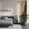Płyta betonowa na ścianę 3D PB33A 1200x600x30, jasny błękit CL06; wzór A, beton architektoniczny