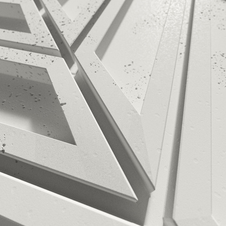 Płyta betonowa na ścianę 3D PB50 1156x600x20, zgaszona biel B0, beton architektoniczny