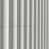 Płyta betonowa na ścianę 3D PB61 1350x500x37, zgaszona biel B0, beton architektoniczny