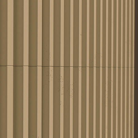 Płyta betonowa na ścianę 3D PB41 1350x380x44, miodowy CL03, beton architektoniczny
