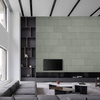Płyta betonowa na ścianę 2D PA01 600x300x10, zgaszona zieleń CL09, beton architektoniczny