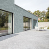 Płyta betonowa na ścianę 3D PB69 5x22,6x2, jasny błękit CL06, beton architektoniczny