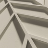 Płyta betonowa na ścianę 3D PB47 939x600x25, kość słoniowa KS, beton architektoniczny