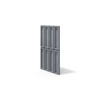 Płyta betonowa na ścianę 3D PB51 800x410x20, antracytowy B08, beton architektoniczny