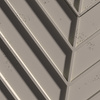 Płyta betonowa na ścianę 3D PB45 1188x600x25, kaszmirowy CL04, beton architektoniczny