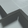 Płyta betonowa na ścianę 3D PB10B 600x600x40, jasny błękit CL06; wzór B, beton architektoniczny