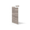 Płyta betonowa na ścianę 3D PB69 5x22,6x2, szarobeżowy CL05, beton architektoniczny