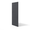 Płyta betonowa na ścianę 3D PB57 1350x460x30, czarny B15, beton architektoniczny