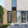 Płyta betonowa na ścianę 3D PB15 600x600x40, miodowy CL03, beton architektoniczny