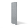 Płyta betonowa na ścianę 3D PB56 1350x430x35, szary S96, beton architektoniczny