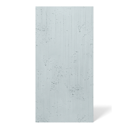 Płyta betonowa na ścianę 3D PB23 1200x600x25, jasny błękit CL06, beton architektoniczny