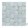 Płyta betonowa na ścianę 3D PB16 600x600x40, jasny błękit CL06, beton architektoniczny