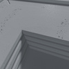 Płyta betonowa na ścianę 3D PB21 1050x600x45, antracytowy B08, beton architektoniczny