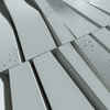 Płyta betonowa na ścianę 3D PB03 1000x500x32, jasny błękit CL06, beton architektoniczny