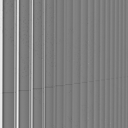 Płyta betonowa na ścianę 3D PB65 1350x480x32, jasnoszary S50, beton architektoniczny