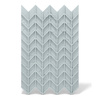 Płyta betonowa na ścianę 3D PB49 935x600x25, jasny błękit CL06, beton architektoniczny