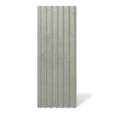 Płyta betonowa na ścianę 3D PB60 1350x520x35, zgaszona zieleń CL09, beton architektoniczny