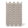 Płyta betonowa na ścianę 3D PB49 935x600x25, kaszmirowy CL04, beton architektoniczny