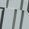 Płyta betonowa na ścianę 3D PB13 1200x600x40, jasny błękit CL06, beton architektoniczny